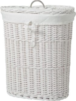 Heart of House Willow Laundry Bin - White.